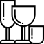 Szkło: kieliszki, kufle
